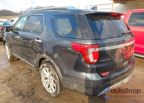 2017 Ford Explorer Limited from USA, damaged, VIN 1FM5K8F80HGC07000